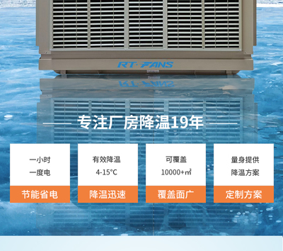 汽车4S店高效降温换气解决方案 水冷空调冷风机RTF-35B应用分析